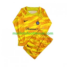 Maillot/Tenue Inter Milan Gardien Enfant Domicile 2023/2024 Manche Longue